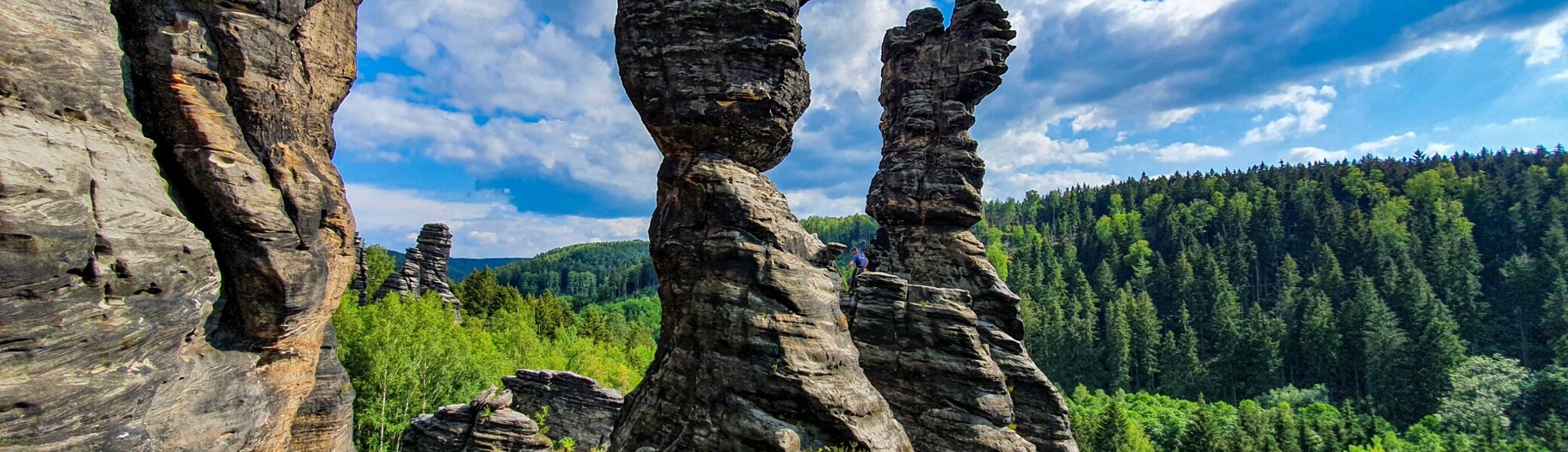 Herkulessäulen im Bielatal | © Outdooractive